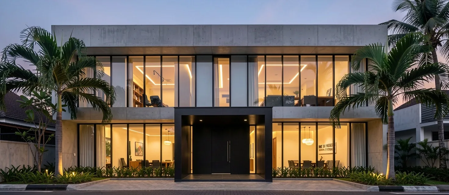 CoreMen headquarters building in Denpasar, Bali